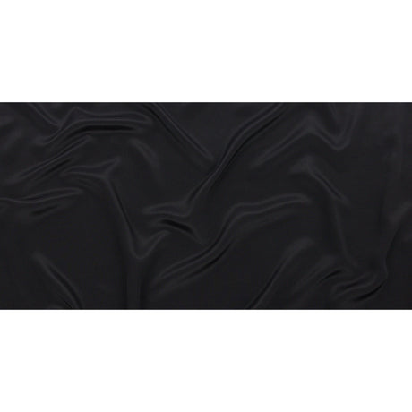 Silk Crepe de Chine - Black - Premium Collection
