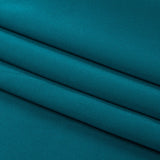 Silk Crepe de Chine - Deep Teal - Premium Collection