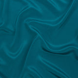 Silk Crepe de Chine - Deep Teal - Premium Collection