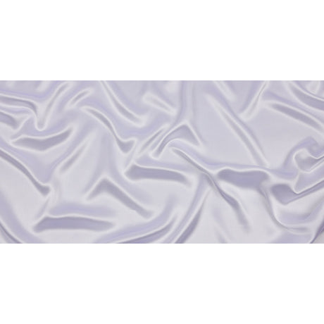 Stretch Silk Charmeuse - Bright White - Premium Collection