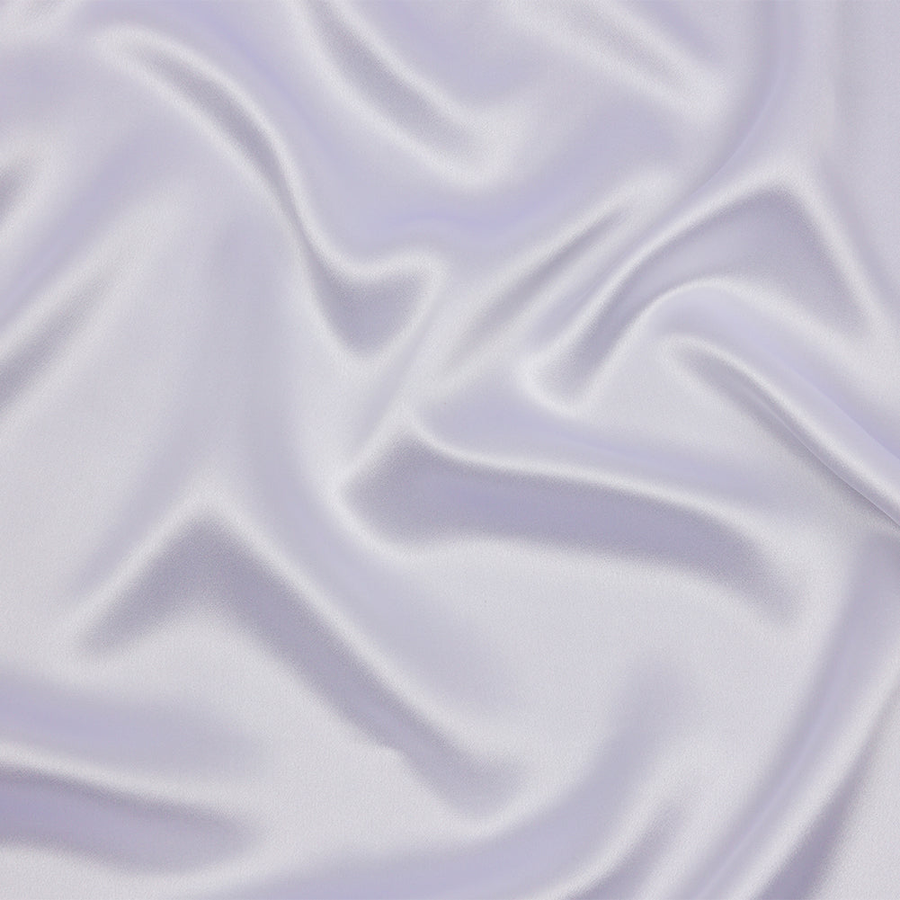 Stretch Silk Charmeuse - Bright White - Premium Collection