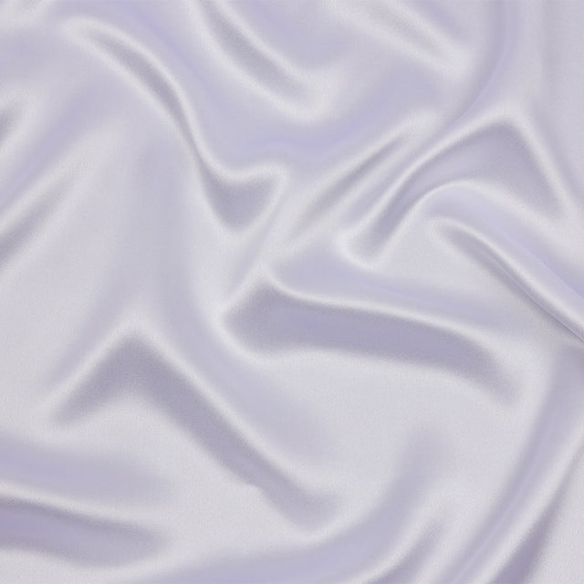 Stretch Silk Charmeuse - Bright White - Premium Collection