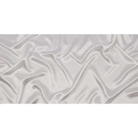 Stretch Silk Charmeuse - Whisper White - Premium Collection