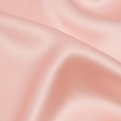 Stretch Silk Charmeuse - Veiled Rose - Premium Collection