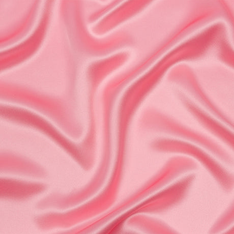 Stretch Silk Charmeuse - Candy Pink - Premium Collection