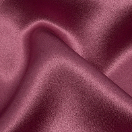 Stretch Silk Charmeuse - Crushed Berry - Premium Collection