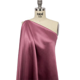 Stretch Silk Charmeuse - Crushed Berry - Premium Collection