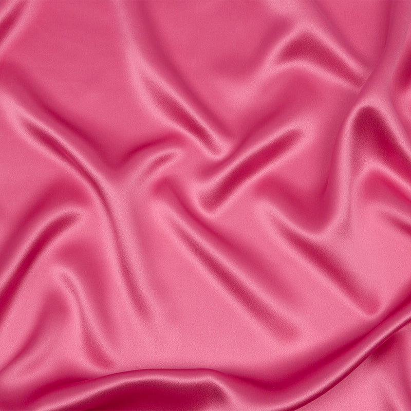 Stretch Silk Charmeuse - Rapture Rose - Premium Collection