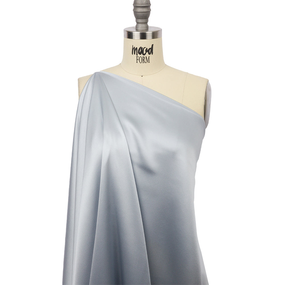 Stretch Silk Charmeuse - Gray Dawn - Premium Collection