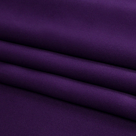 Stretch Silk Charmeuse - Grape - Premium Collection