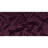 Stretch Silk Charmeuse - Eggplant - Premium Collection