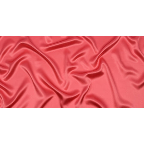 Stretch Silk Charmeuse - Salmon - Premium Collection