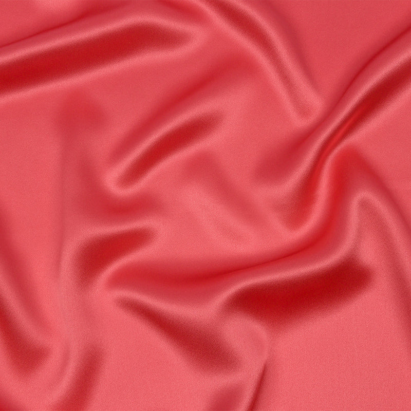 Stretch Silk Charmeuse - Salmon - Premium Collection