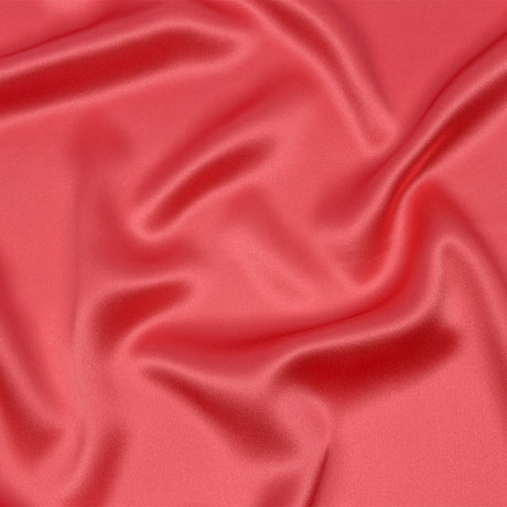 Stretch Silk Charmeuse - Salmon - Premium Collection