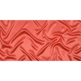 Stretch Silk Charmeuse - Coral - Premium Collection