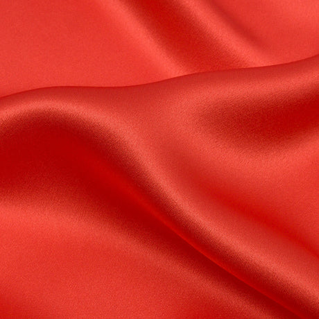 Stretch Silk Charmeuse - Mandarin - Premium Collection