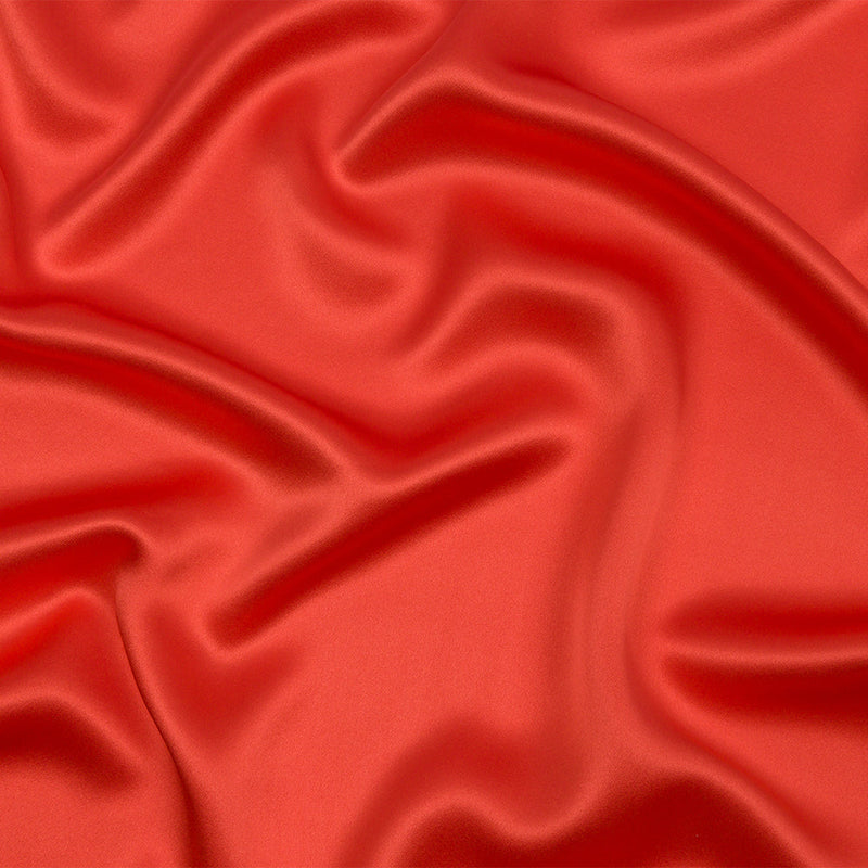 Stretch Silk Charmeuse - Mandarin - Premium Collection