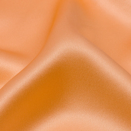 Stretch Silk Charmeuse - Peach - Premium Collection