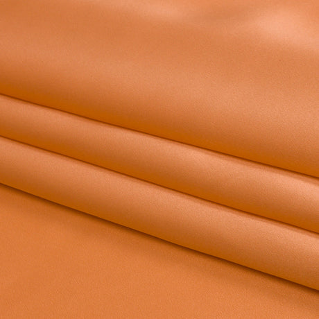 Stretch Silk Charmeuse - Peach Fuzz - Premium Collection
