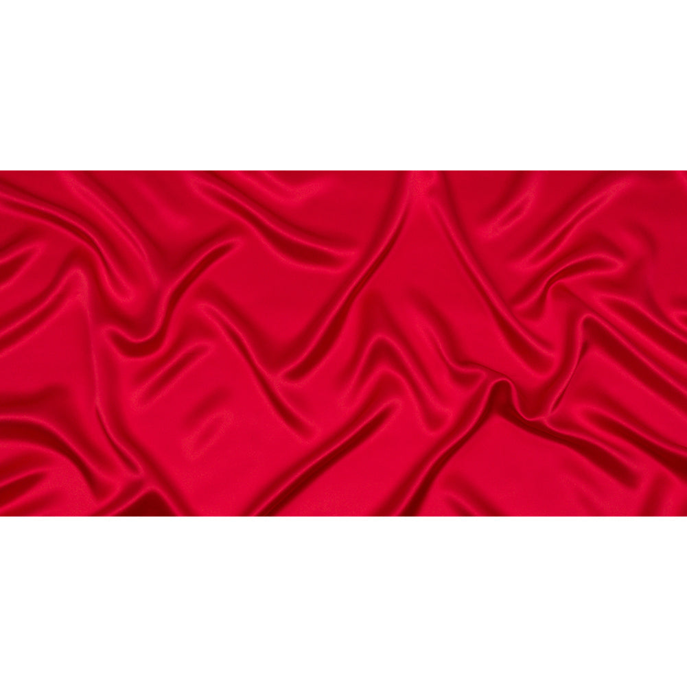Stretch Silk Charmeuse - Red - Premium Collection