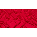 Stretch Silk Charmeuse - Red - Premium Collection
