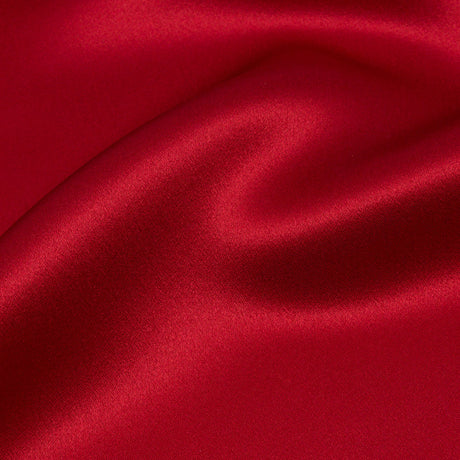 Stretch Silk Charmeuse - Tango Red - Premium Collection