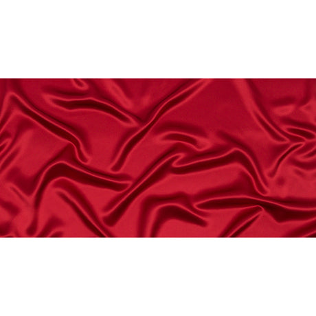 Stretch Silk Charmeuse - Tango Red - Premium Collection