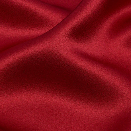 Stretch Silk Charmeuse - Brick - Premium Collection