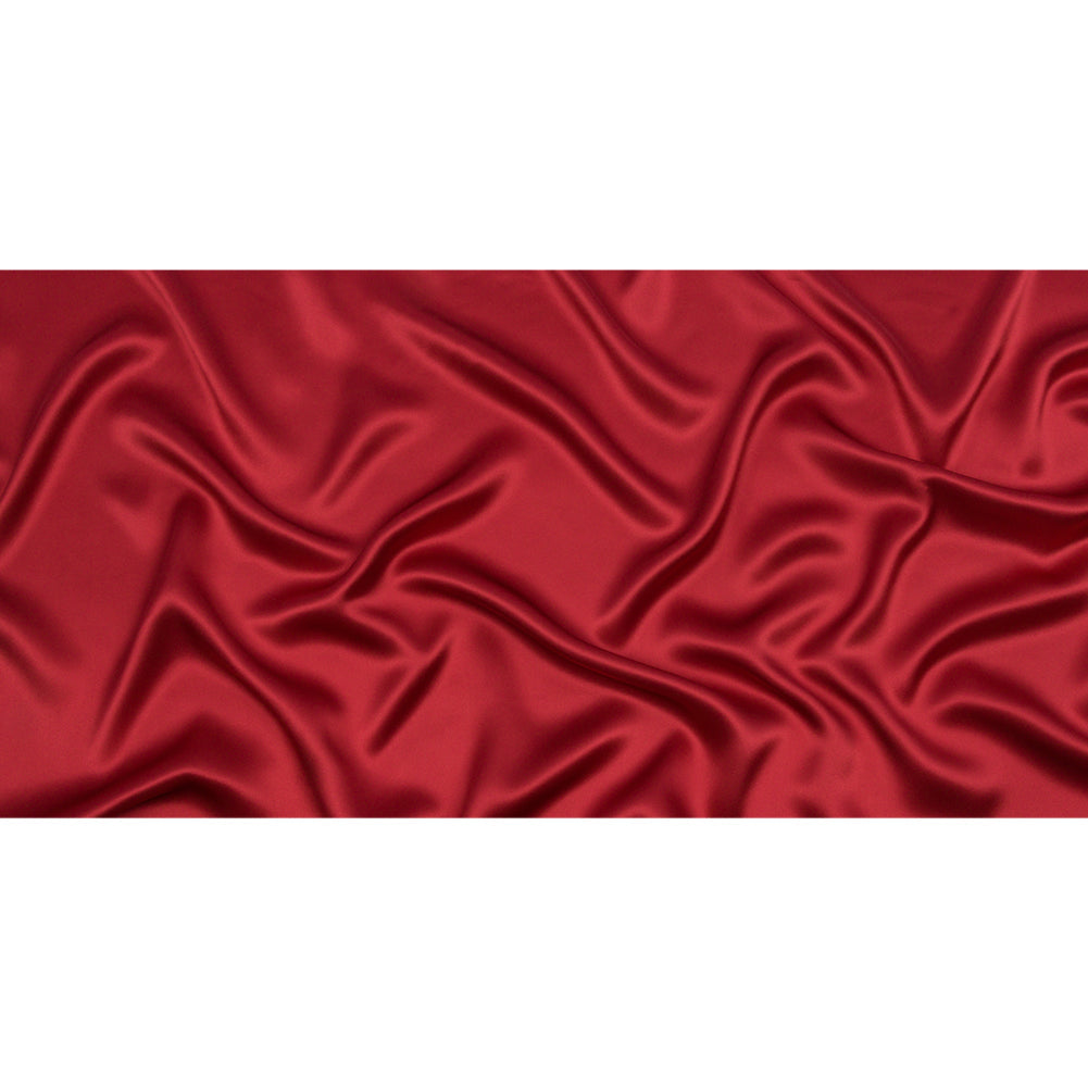Stretch Silk Charmeuse - Brick - Premium Collection