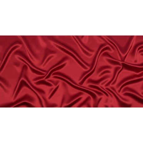Stretch Silk Charmeuse - Brick - Premium Collection