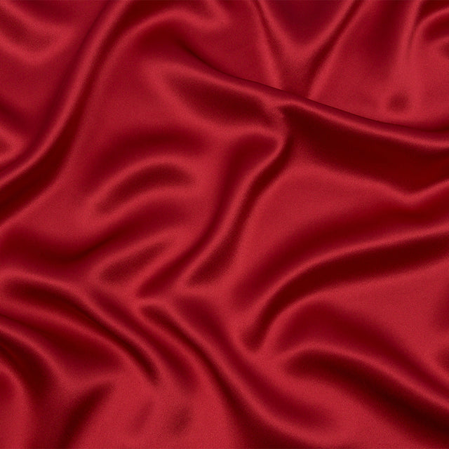 Stretch Silk Charmeuse - Brick - Premium Collection