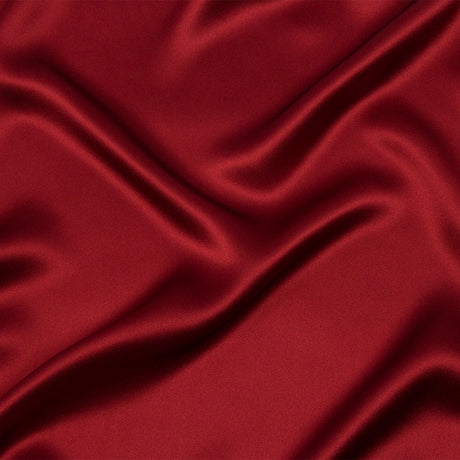 Stretch Silk Charmeuse - Rust - Premium Collection