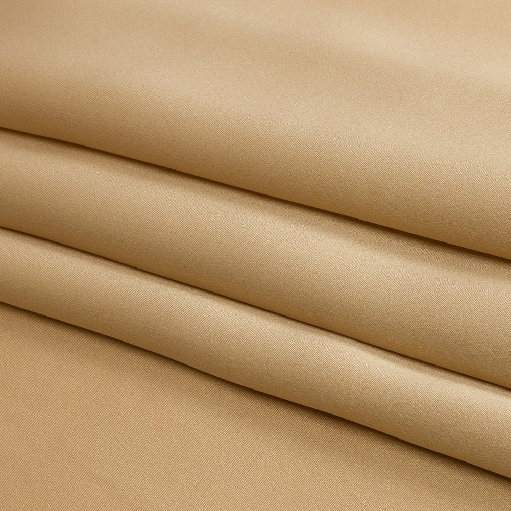 Stretch Silk Charmeuse - Latte - Premium Collection