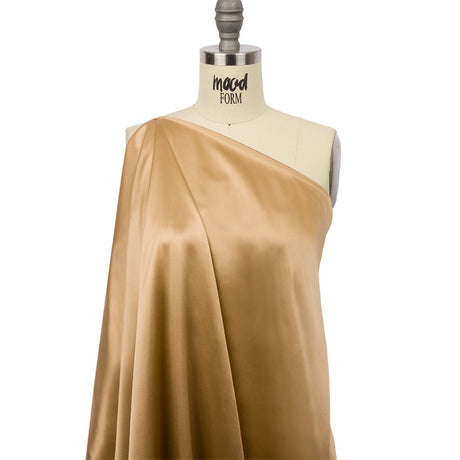 Stretch Silk Charmeuse - Croissant - Premium Collection