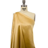 Stretch Silk Charmeuse - Gold - Premium Collection