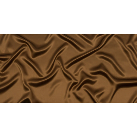 Stretch Silk Charmeuse - Dark Olive - Premium Collection