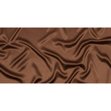 Stretch Silk Charmeuse - Light Brown - Premium Collection