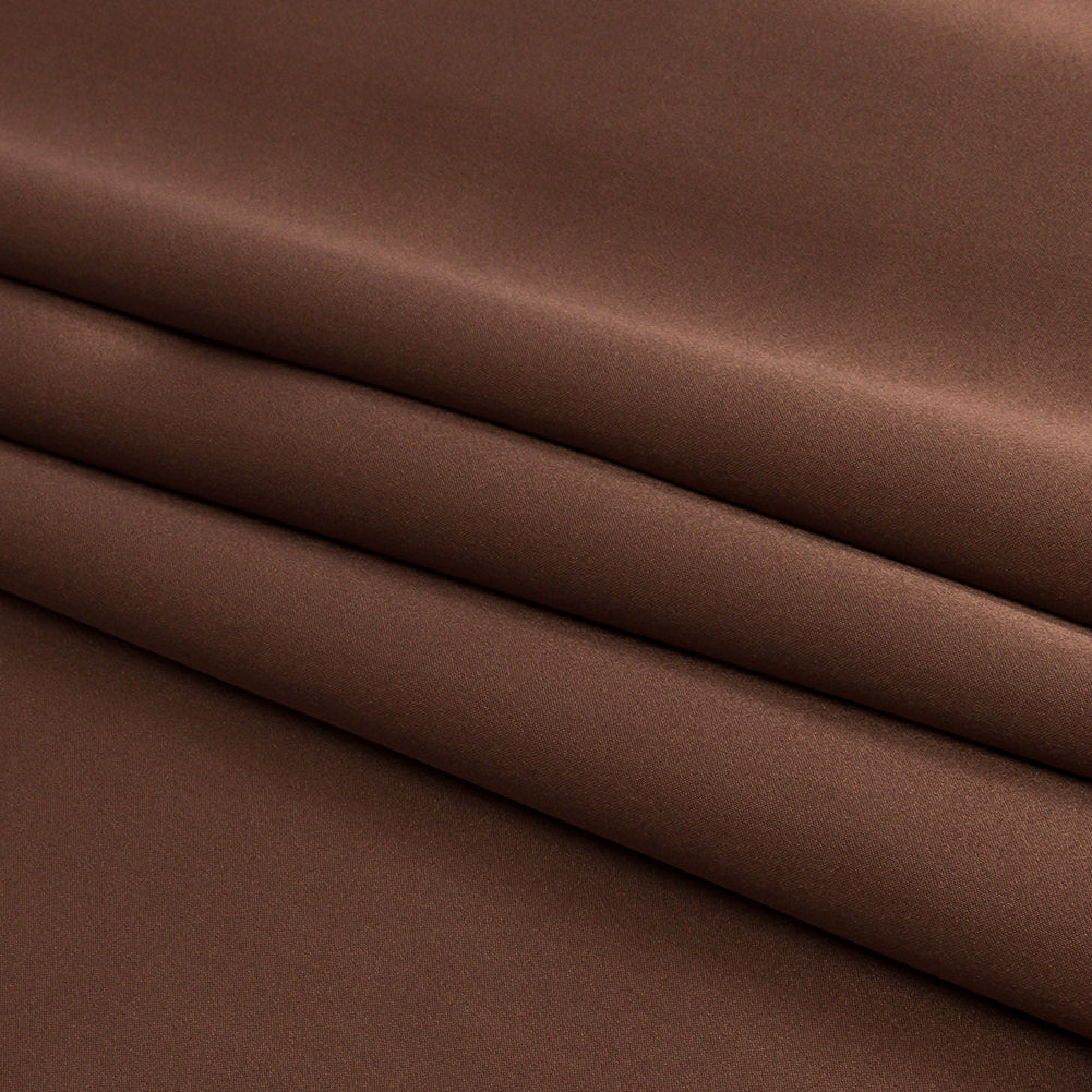 Stretch Silk Charmeuse - Cappuccino - Premium Collection