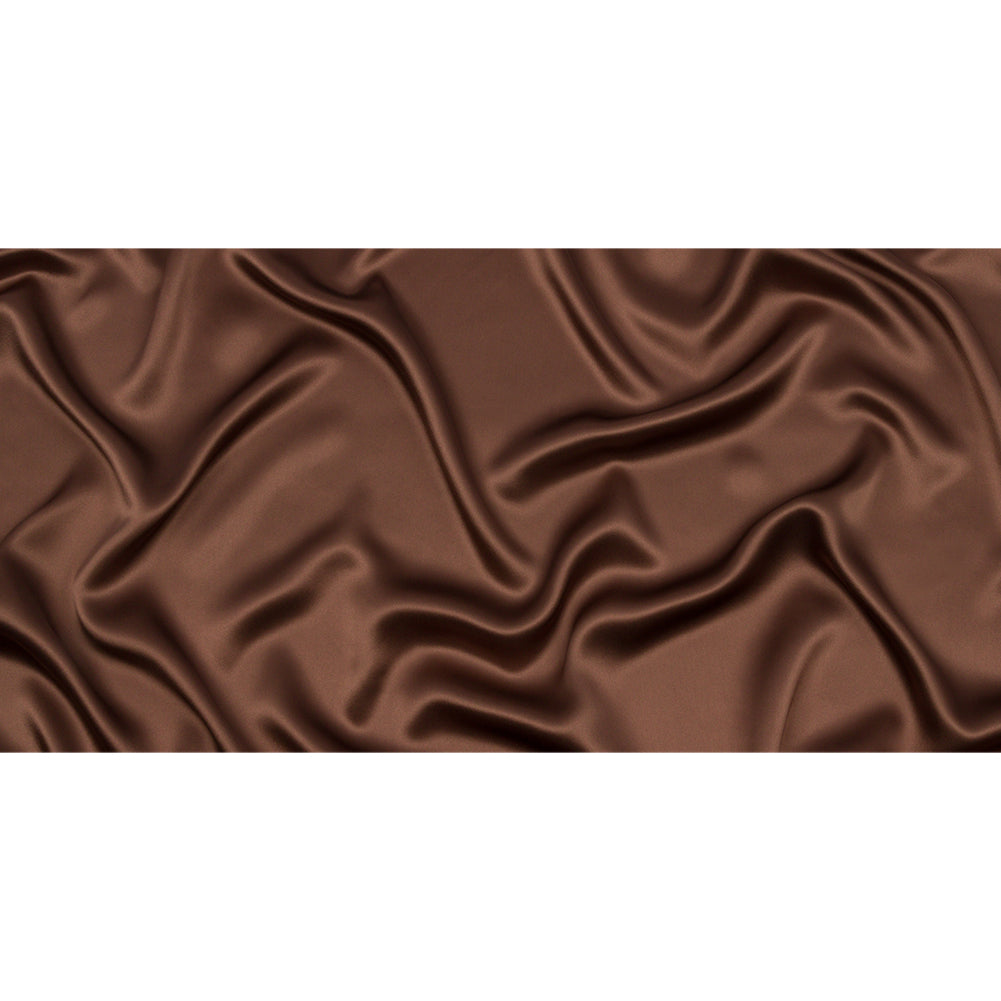 Stretch Silk Charmeuse - Cappuccino - Premium Collection