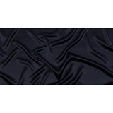 Stretch Silk Charmeuse - Midnight - Premium Collection