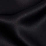 Stretch Silk Charmeuse - Black - Premium Collection