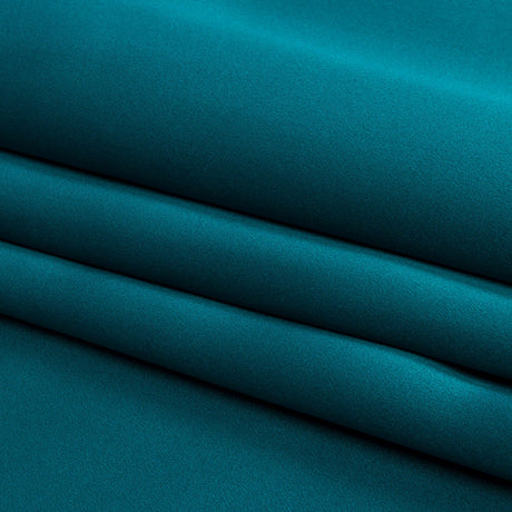 Stretch Silk Charmeuse - Deep Teal - Premium Collection