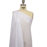 China Silk/Silk Habotai - Bright White - Premium Collection