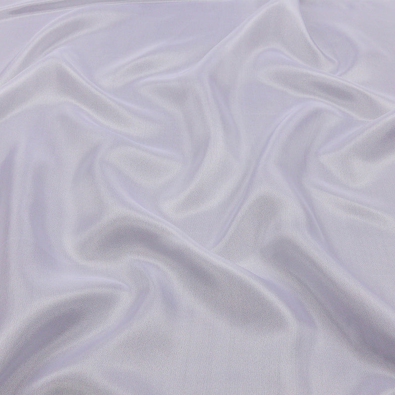 China Silk/Silk Habotai - Bright White - Premium Collection