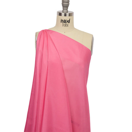 China Silk/Silk Habotai - Carmine Rose - Premium Collection