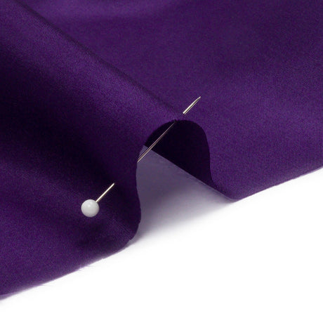 China Silk/Silk Habotai - Grape - Premium Collection