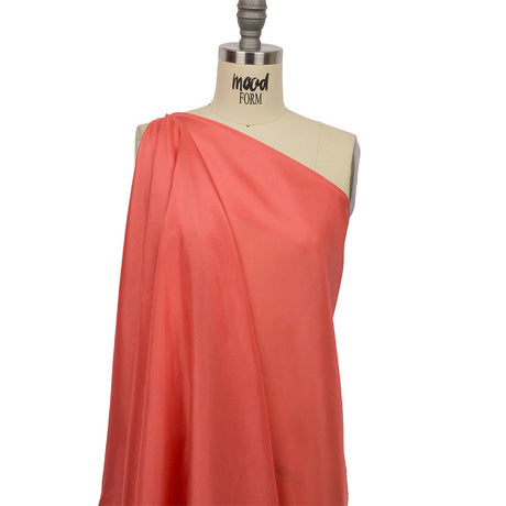 China Silk/Silk Habotai - Coral - Premium Collection