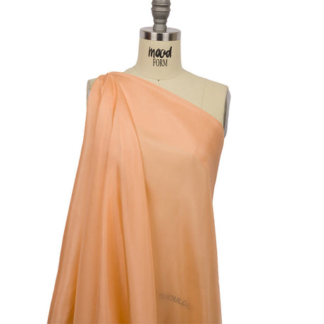 China Silk/Silk Habotai - Peach - Premium Collection
