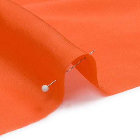 China Silk/Silk Habotai - Burnt Orange - Premium Collection