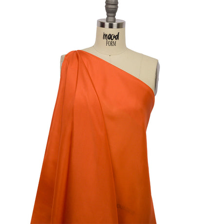 China Silk/Silk Habotai - Burnt Orange - Premium Collection